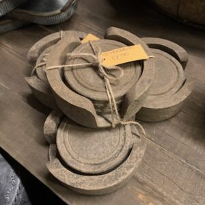 Onderzetters Hout Old Brown