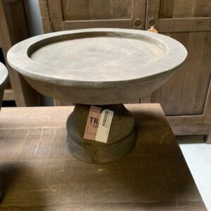 Driftwood Plateau op Voet L 30cm