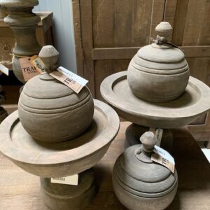 Driftwood Potje met Deksel