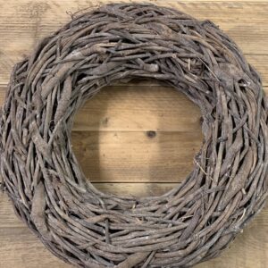 Krans Crazy Vine 48cm Grey
