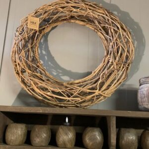 Krans Half open Naturel 60cm