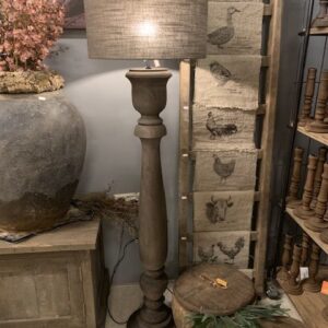 Vloerlamp Old Brown Rond 125cm