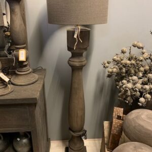 Vloerlamp Old Brown Vierkant 125cm